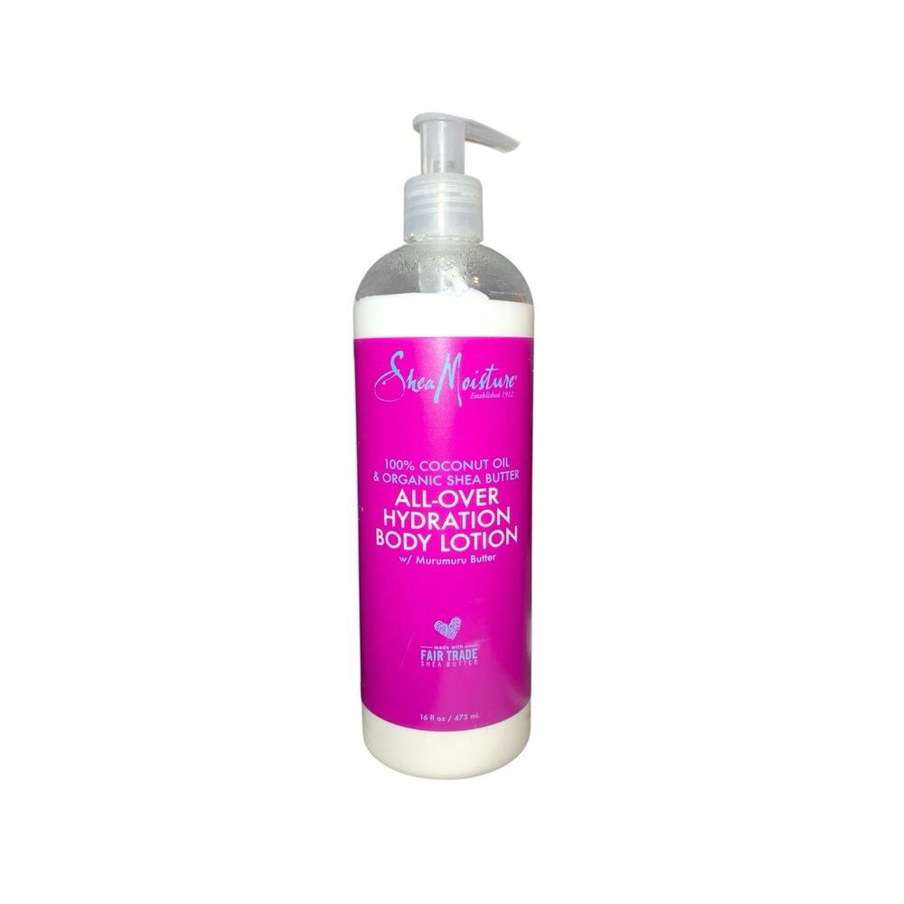 Shea Moisture All Over Hydration Body Lotion Coconut Oil Organic‎ Shea Butter 16